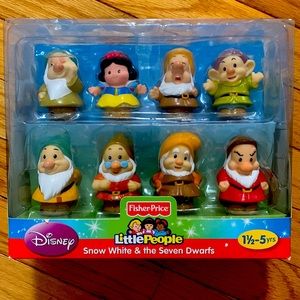 Little People Snow White & the Seven Dwarfs new in box Fisher-Price set